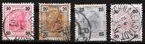 [Emperor Franz Josef I, 1830-1916 - Value in "Heller" - Without Varnish Bars, Numerals in Black, type Q]
