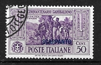 [Italian Postage Stamps No 360-369 Overprinted "SCARPANTO", type M1]