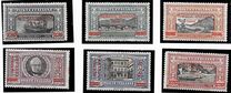 [Italian Postage Stamps Overprnted & Surcharged, type M]