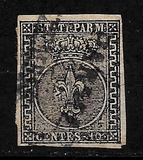 [Coat of Arms - Black Print on Colored Paper, type A1]
