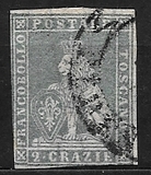 [Lion of Toscany - Printed on White Paper, Different Watermark, type A16]