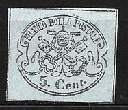 [Coat of Arms - Black Print on Colored Glazed Paper, type N]