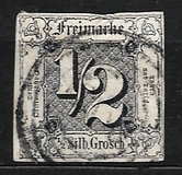 [Value Stamps - Black Print on Colored Paper, type A2]