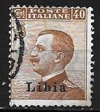 [Italian Postage Stamps Overprinted "Libia", tip A9]
