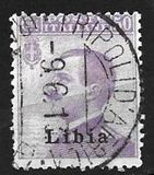 [Italian Postage Stamps Overprinted "Libia", tip A11]