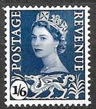 [Queen Elizabeth II - New Values. 2-Band Phosphor, type C1]