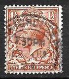 [King George V, 1865-1935 - New Watermark, type BX6]