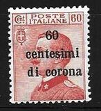 [Italian Stamps Surcharged, type J]
