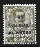 [Italian Stamps Surcharged, type H]