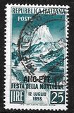 [Festival of the Mountain - Italy Postage Stamp Overprinted "AMG-FTT", نوع CL]