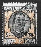 [King Victor Emmanuel III - Italian Postage Stamps Overprinted "Colonia Eritrea", tipas Z2]