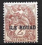 [F.P.O. Turkish Empire Postage Stamps Overprinted "ILE ROUAD", type B1]