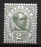 [Sir Charles J. Brooke - Inscription "POSTAGE", type N1]
