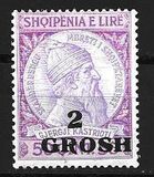 [Skanderbeg Issue of 1913 Surcharged, Tip I4]
