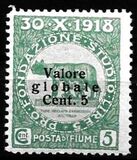 [No. 49-60 Overprinted "Valore globale" in 2 Types. Type I: 1919, Thin Overprint. Type II: 1920, Thick Overprint, type AN1]