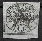[Coat of Arms - Black Print on Colored Paper, type B1]