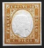 [King Victor Emmanuel II - This Issue Vary Greatly in Colour, Tip D3]