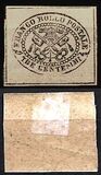 [Coat of Arms - Black Print on Colored Glazed Paper, 類型 M]