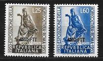 [International Exposition of Agriculture, Rome - Italy Postage Stamps Overprinted "AMG-FTT", نوع CM]