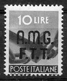 [Democracy - Italy Postage Stamps of 1945 Overprinted "A.M.G.F.T.T.", type A9]