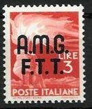 [Democracy - Italy Postage Stamps of 1945 Overprinted "A.M.G.F.T.T.", type A4]