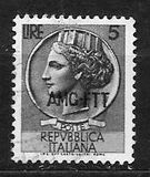 [Syracusean Coin - Italy Postage Stamps Overprinted "AMG-FTT", loại CI]