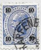 [Emperor Franz Josef I, 1830-1916 - Granite Paper. Numerals in Black, type N4]