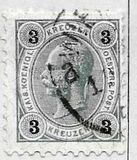 [Emperor Franz Josef I, 1830-1916 - Granite Paper. Numerals in Black, type N2]