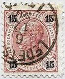 [Emperor Franz Josef I, 1830-1916 - Granite Paper. Numerals in Black, type N6]