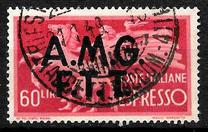 [Express Stamps - Italy Postage Stamps of 1947 Overprinted "A.M.G.F.T.T.", tegund C3]