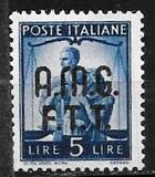 [Democracy - Italy Postage Stamps of 1945 Overprinted "A.M.G.F.T.T.", type A6]