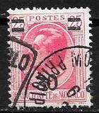 [Prince Louis II - Surcharged, type AX]