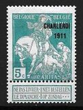 [Overprinted "CHARLEROI 1911", type AO10]