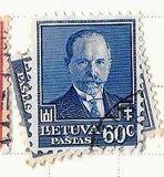 [The 60th Anniversary of the Birth of Antanas Smetona, type XDN2]