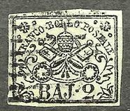 [Coat of Arms - Black Print on Colored Paper, тип C]