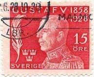 [The 70th Anniversary of the Birth of King Gustaf V, typ AF2]