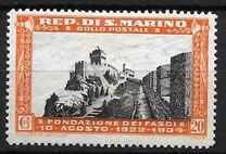 [The 12th Anniversary of San Marino Fascist Party, type BK2]