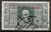 [Not Issued Italian Stamps Overprinted "COLONIE ITALIANE", type A3]