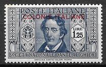 [Not Issued Italian Stamps Overprinted "COLONIE ITALIANE", type A7]