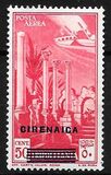 [Airmail - Overprinted "CIRENAIDA", 類型 T]
