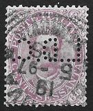 [King Umberto I - New Drawing, Value in Corners, тип T]