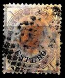 [Numeral Stamps & King Victor Emmanuel II - Italy Postage Stamps Overprinted "ESTERO", type A7]