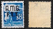 [Democracy - Italy Postage Stamps of 1945 Overprinted "A.M.G.F.T.T.", тып A14]