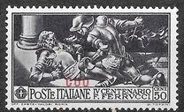 [Italian Occupation- Italian Postage Stamps No. 308-312 Overprinted "COO", type I1]