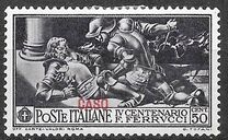 [Italian Occupation- Italian Stamps No. 308-312 Overprinted "CASO", tip I1]