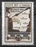 [Not Issued Edtion Overprinted - 28 LUGLIO 1943-1642 d. F. R ., type CG2]