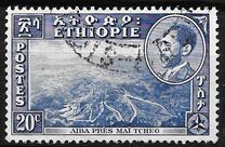 [Views with Medallion Portrait of Haile Selassie Inset, type IG]