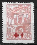 [Red Cross - No. 16-17 Surcharged, тип J]
