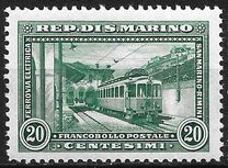 [The Opening of San Marino Electric Railway, Rimini, වර්ගය BC]