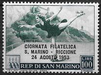 [Stamp Day San Marino - Riccione, type GR]